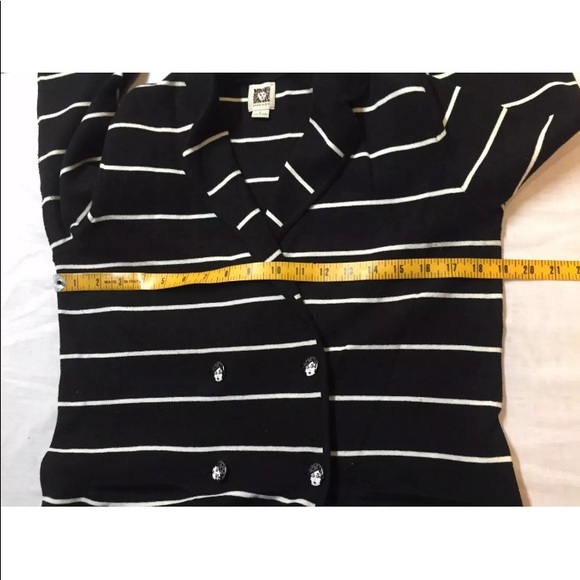 Anne Klein Large buttoned sweater - Picture 4 of 8